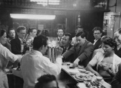 29 Frith Street 1954 August - Moka Bar.jpg. Click on the picture to enlarge